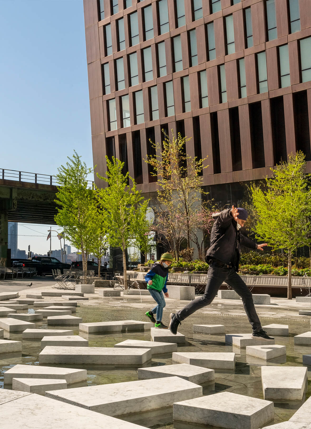 outdoor plaza