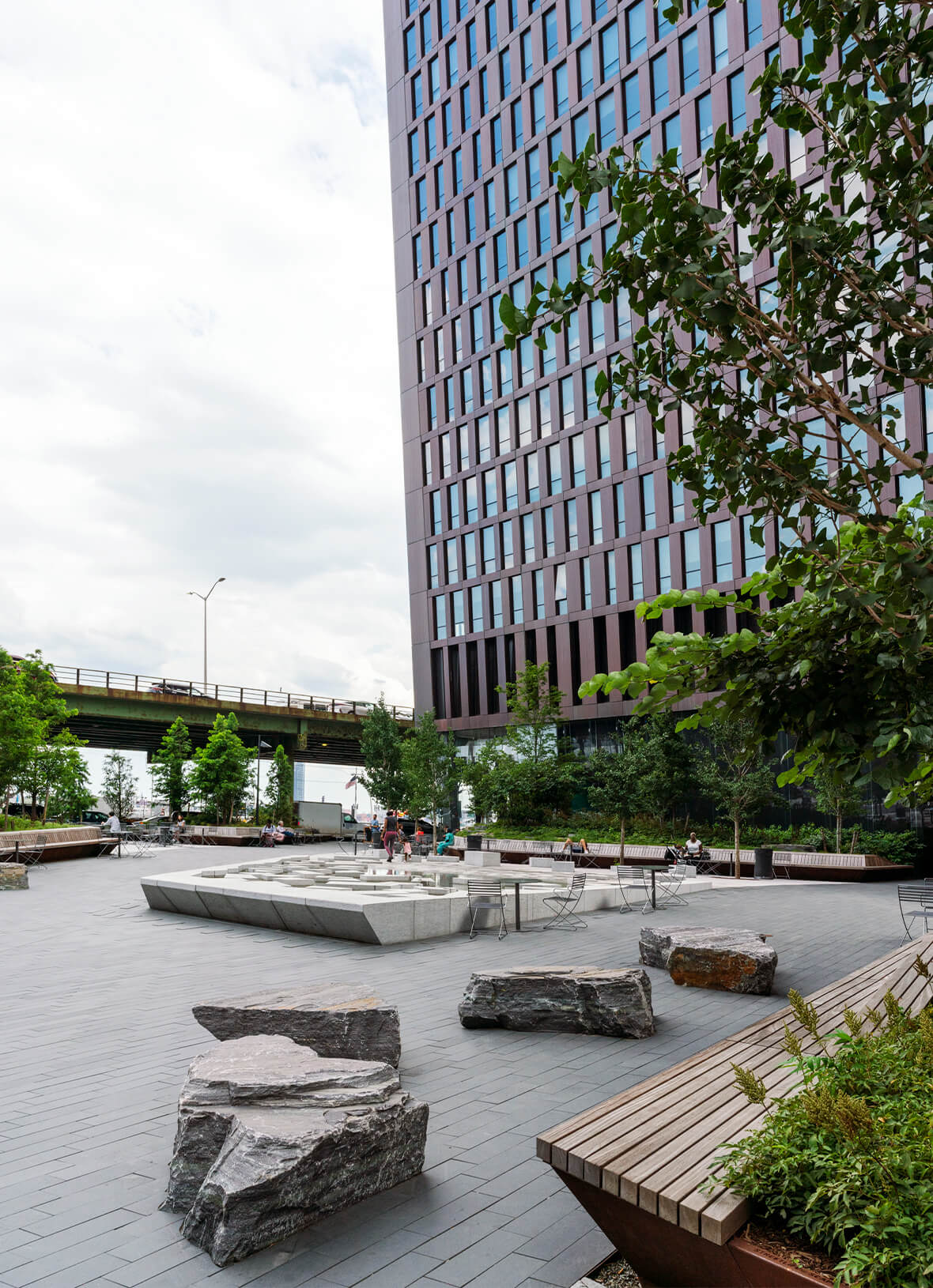 outdoor plaza