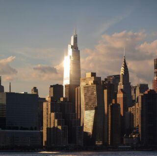 Stunning Empire State Building views from The Copper apartments in Murray Hill, luxury living with iconic NYC scenery.